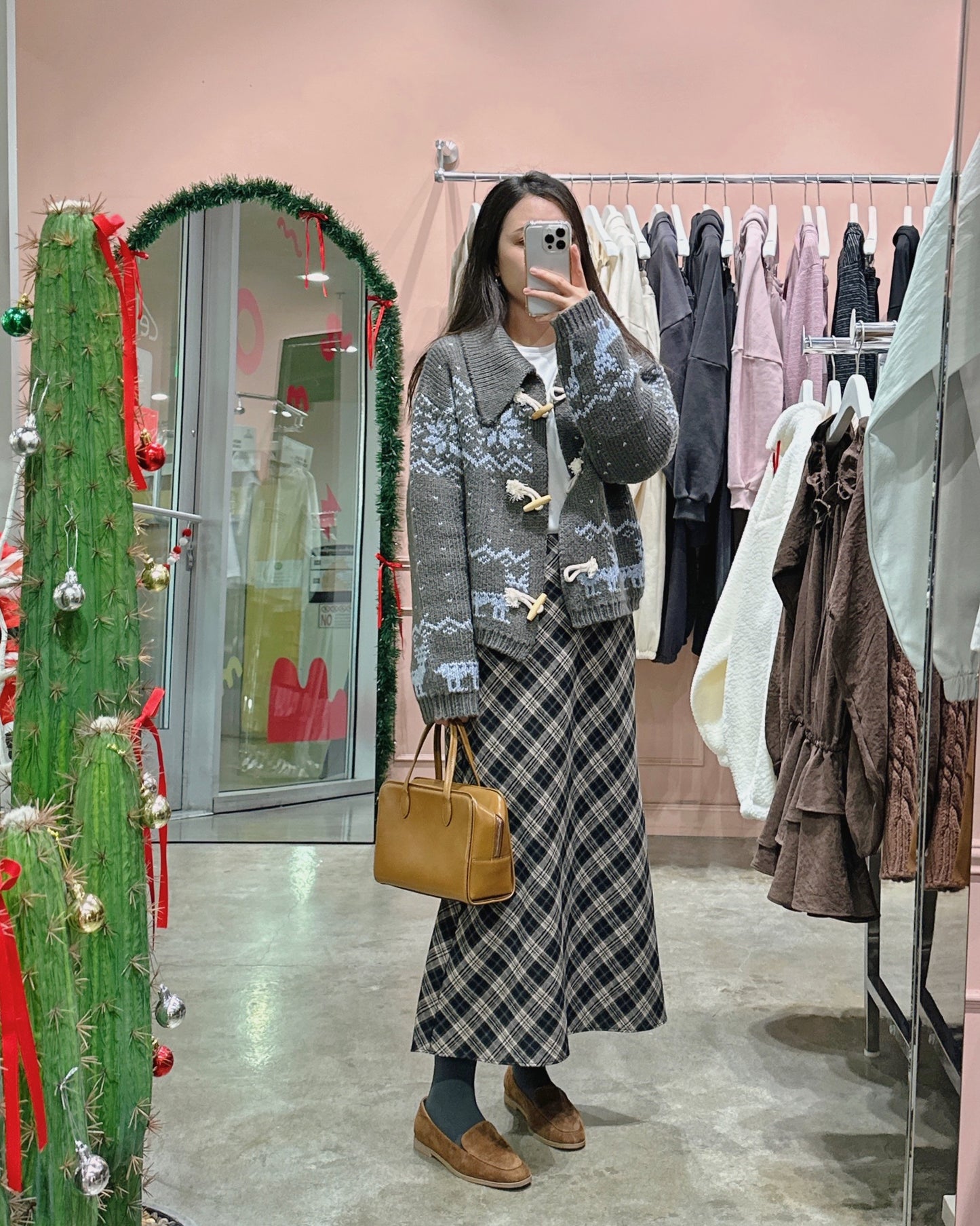 Tartan Plaid Long Skirt