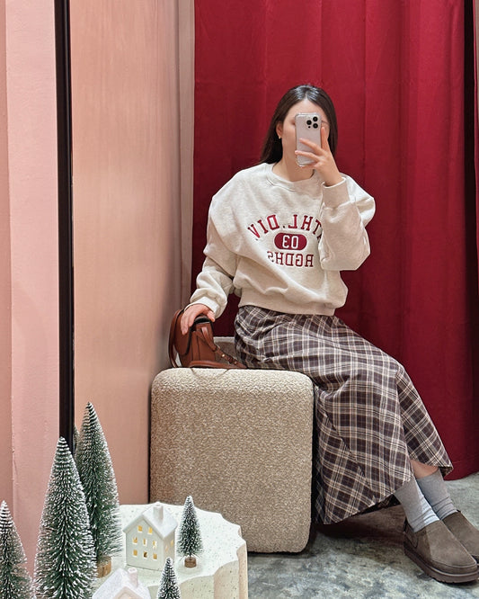 Tartan Plaid Long Skirt