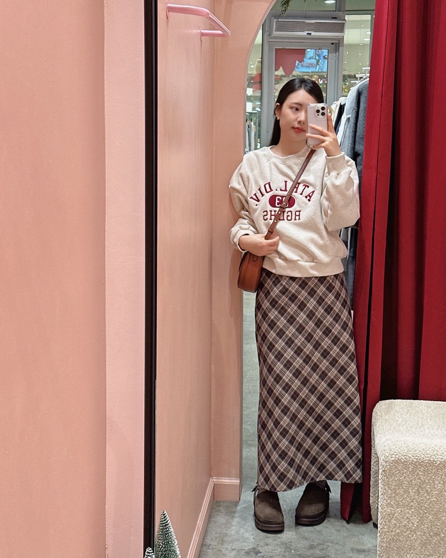 Tartan Plaid Long Skirt