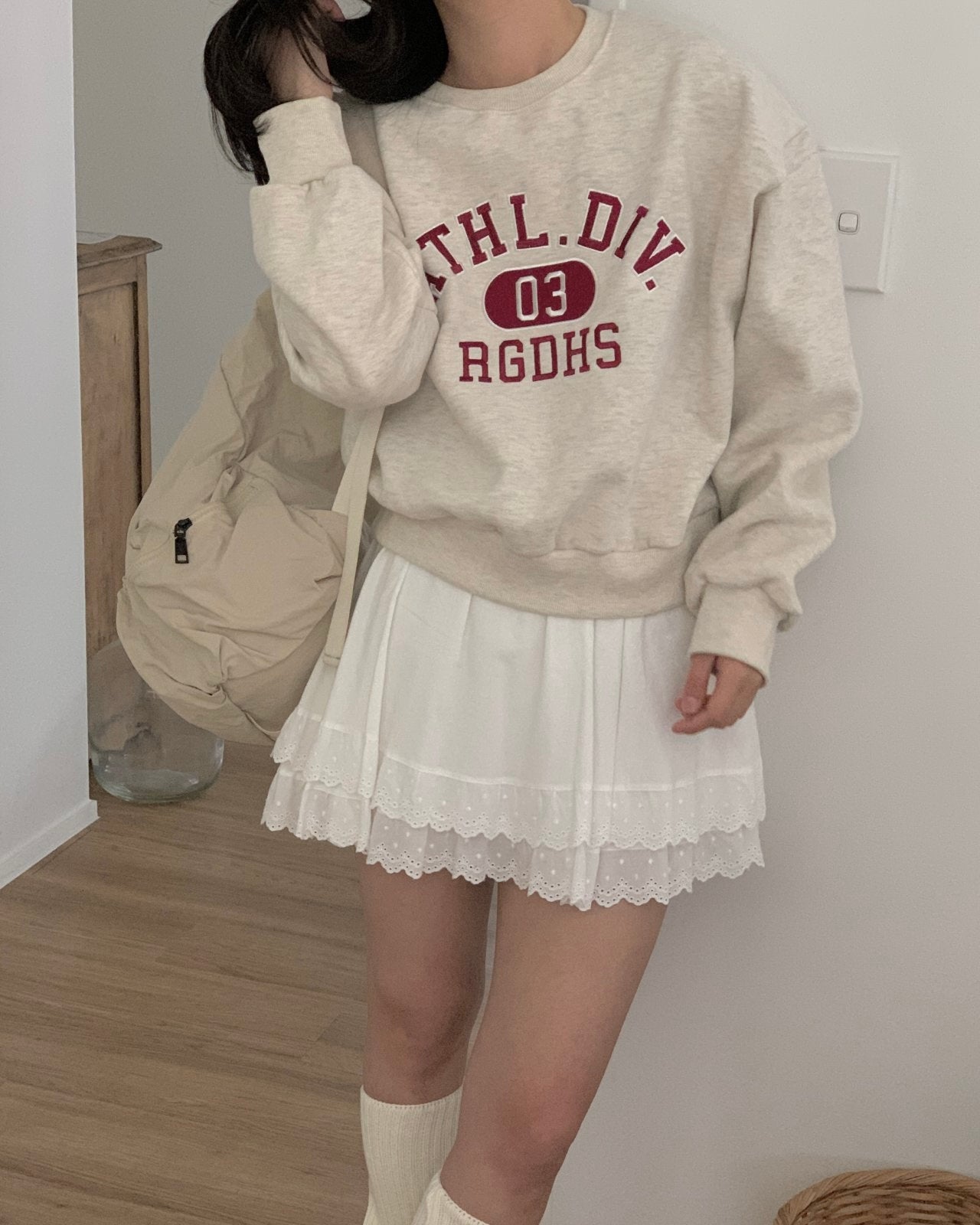 Retro Athl Div Pullover