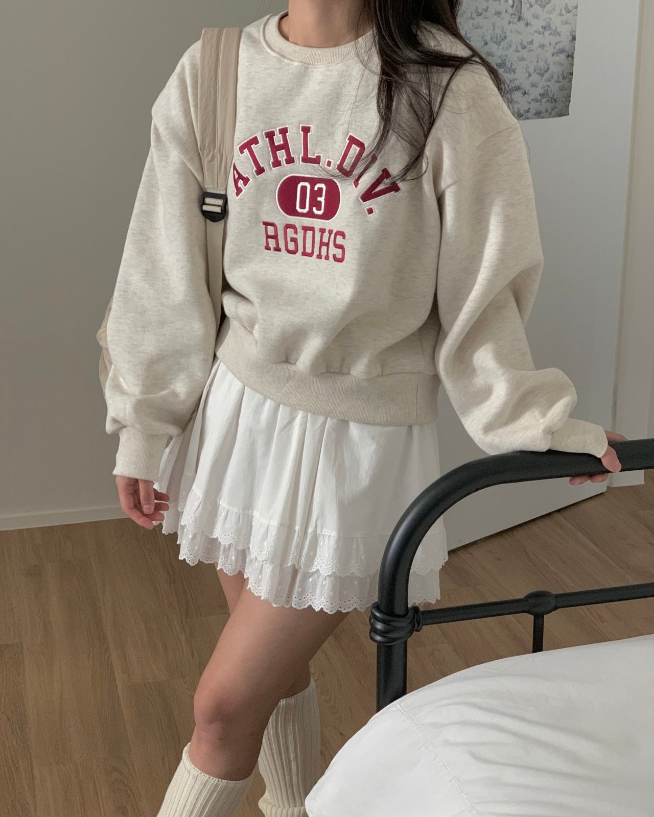 Retro Athl Div Pullover