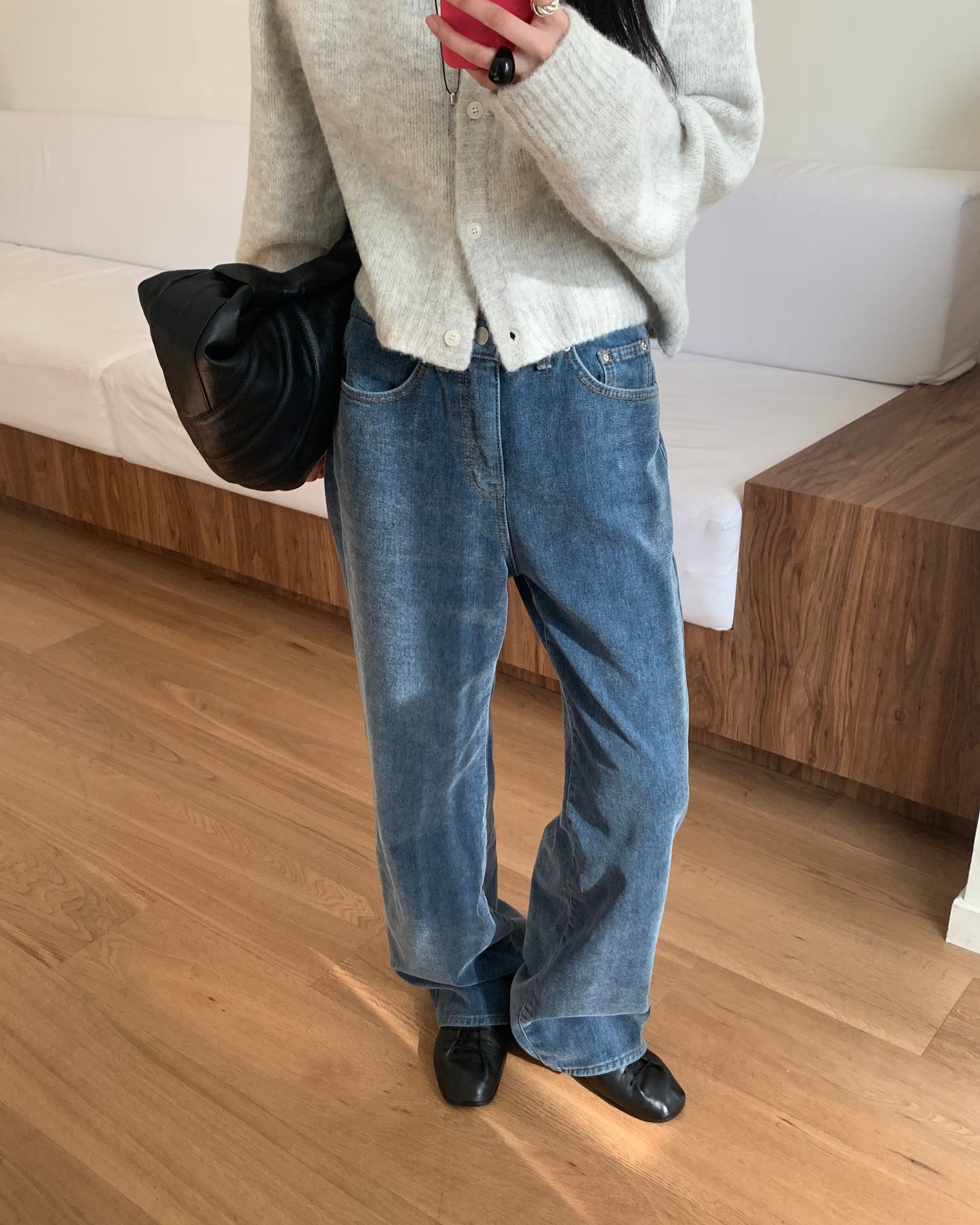 Velvety Fleece-Lined Pants