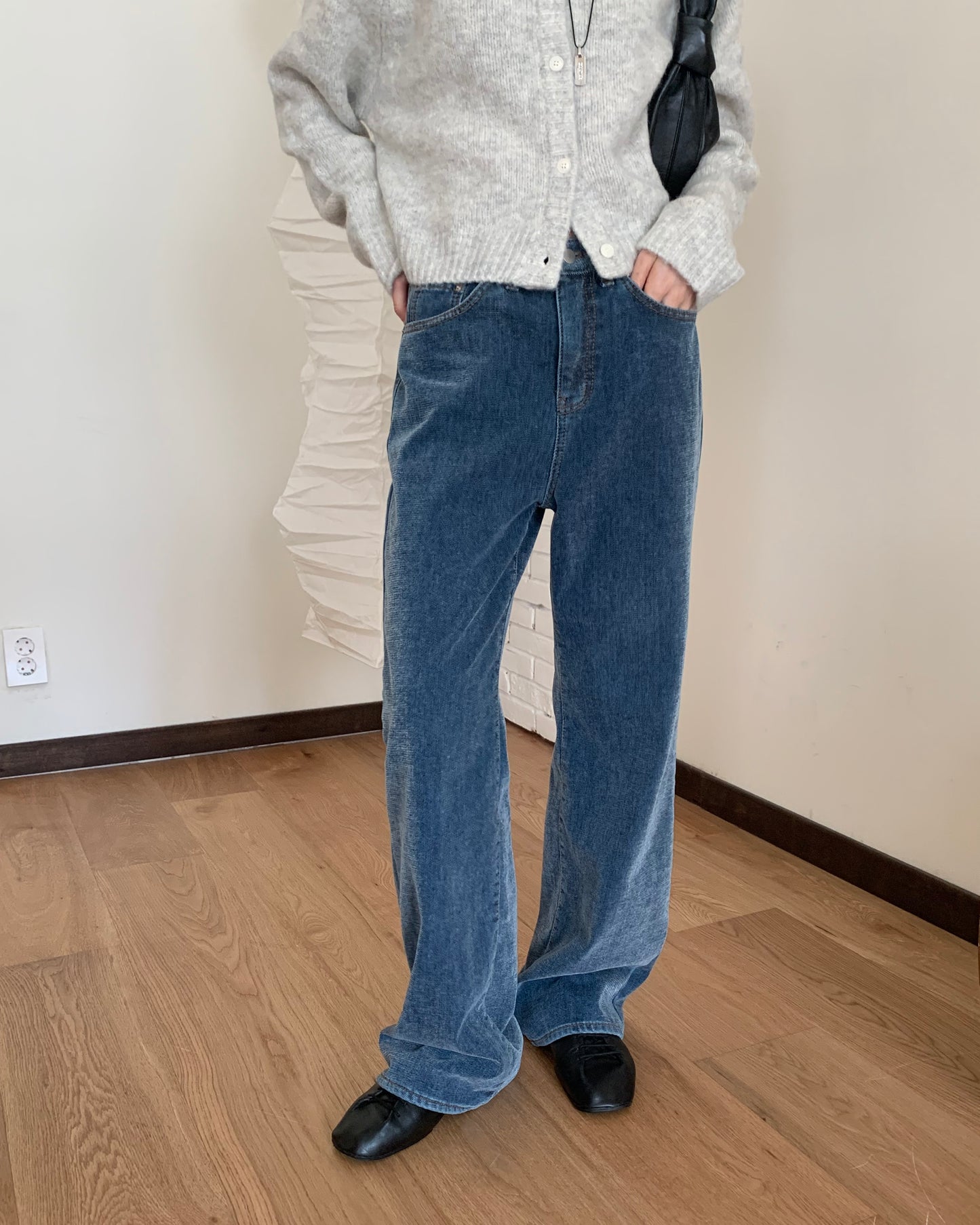Velvety Fleece-Lined Pants