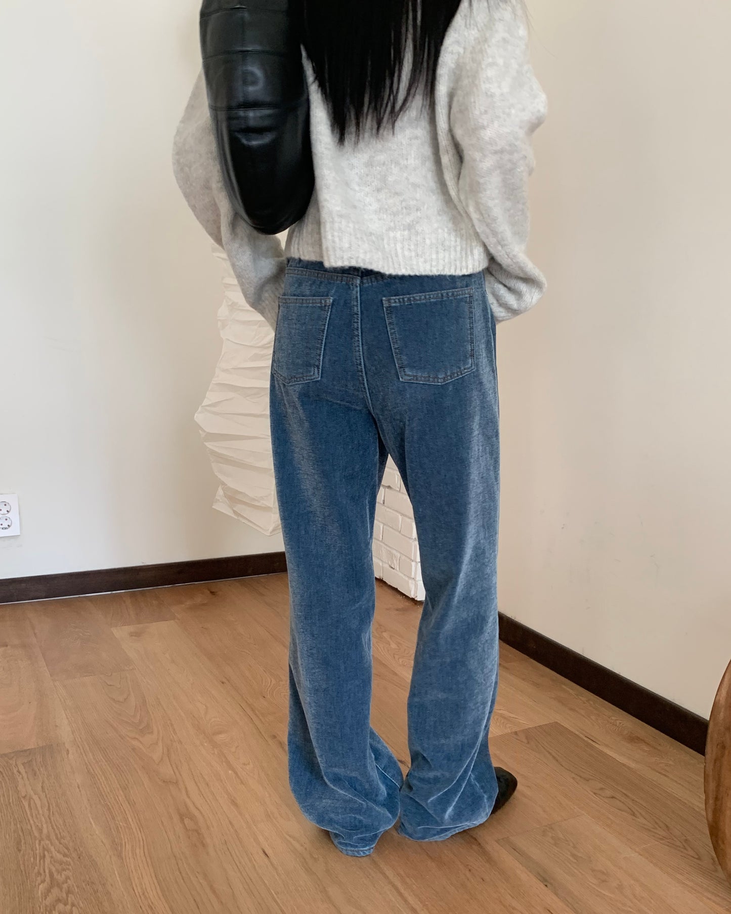 Velvety Fleece-Lined Pants