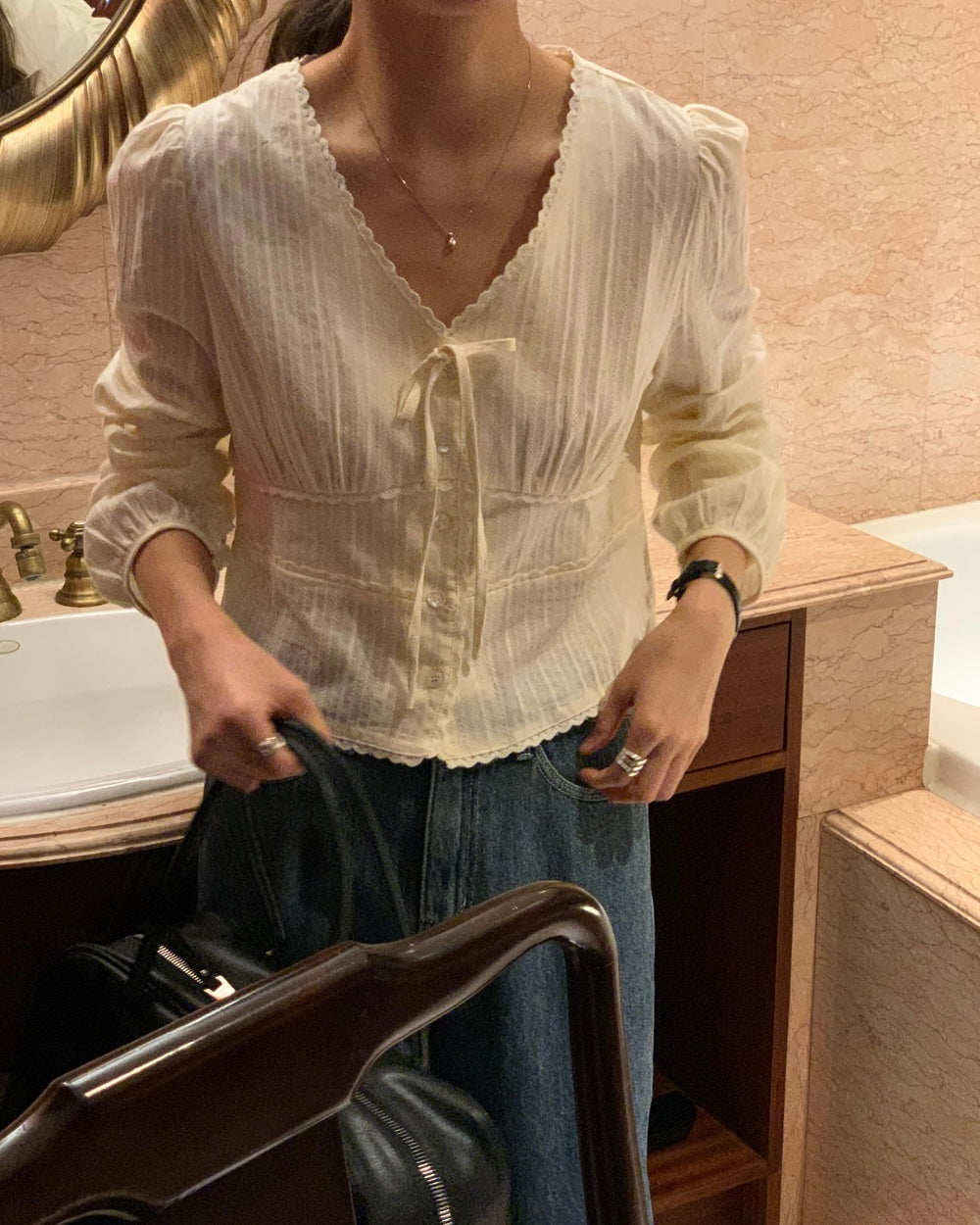 Coquette Lace Blouse