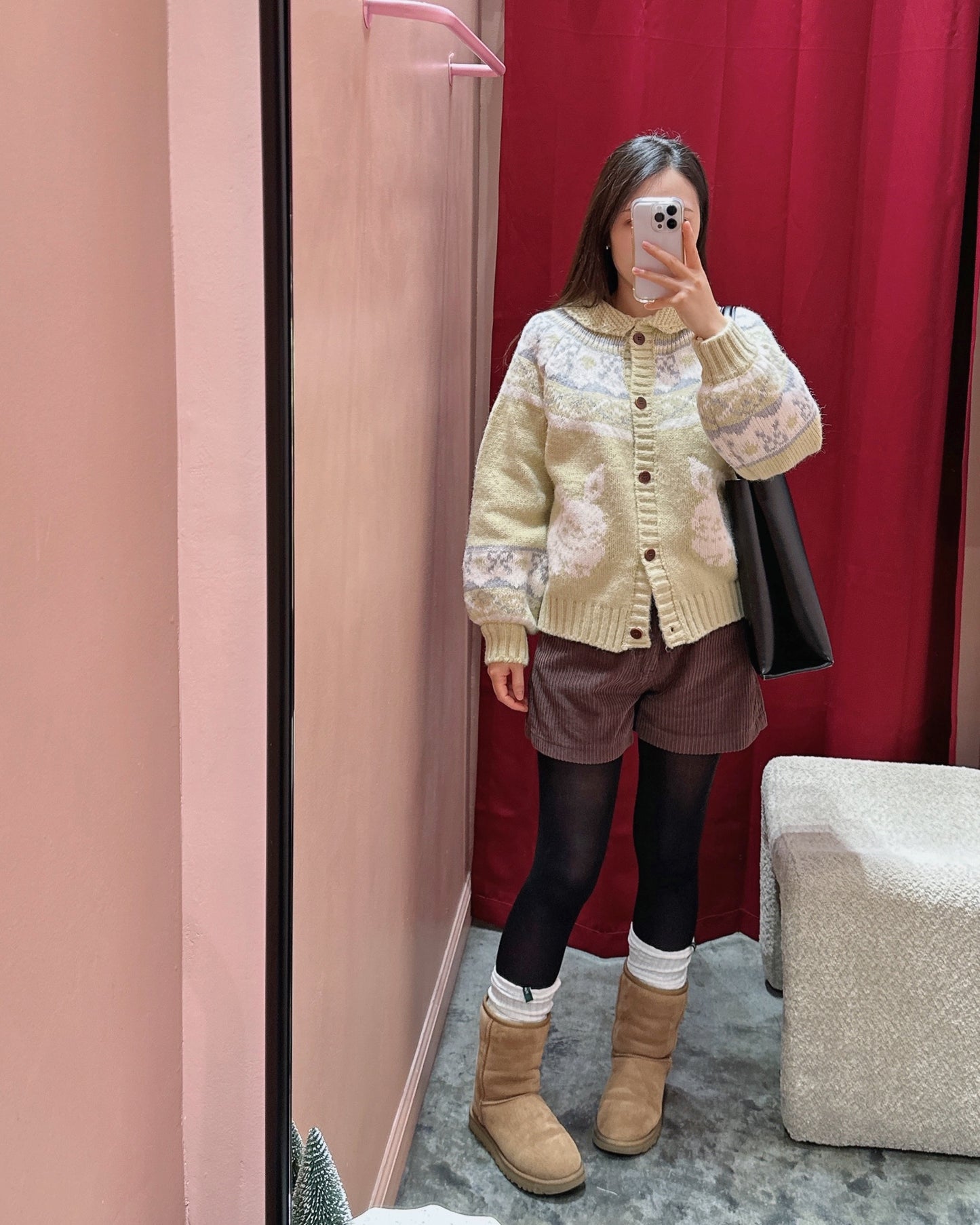 Bunny & Bow Alpaca Cardigan