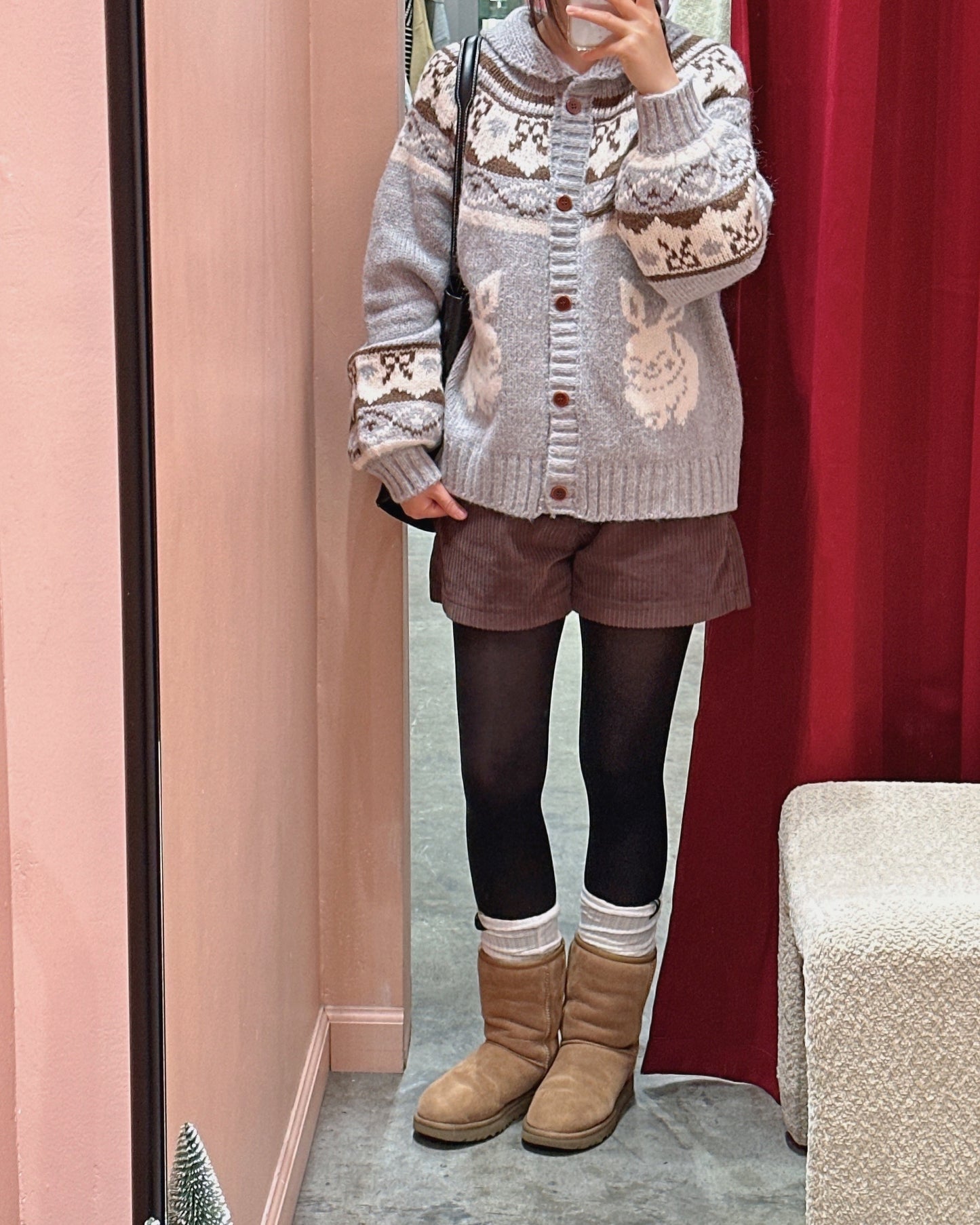 Bunny & Bow Alpaca Cardigan