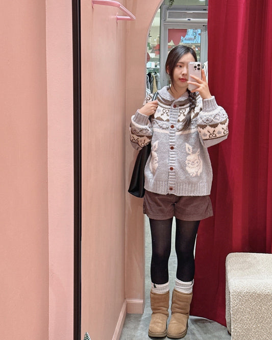 Bunny & Bow Alpaca Cardigan