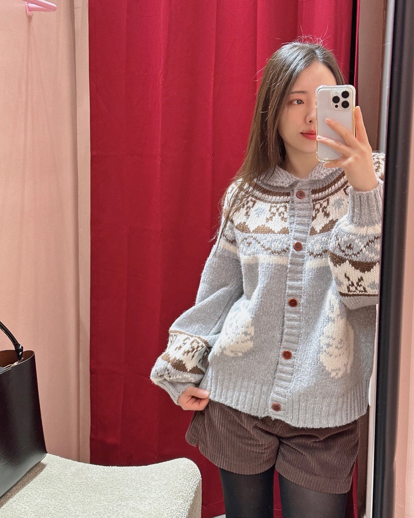 Bunny & Bow Alpaca Cardigan