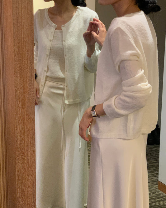 Sheer Fuzzy Cardigan