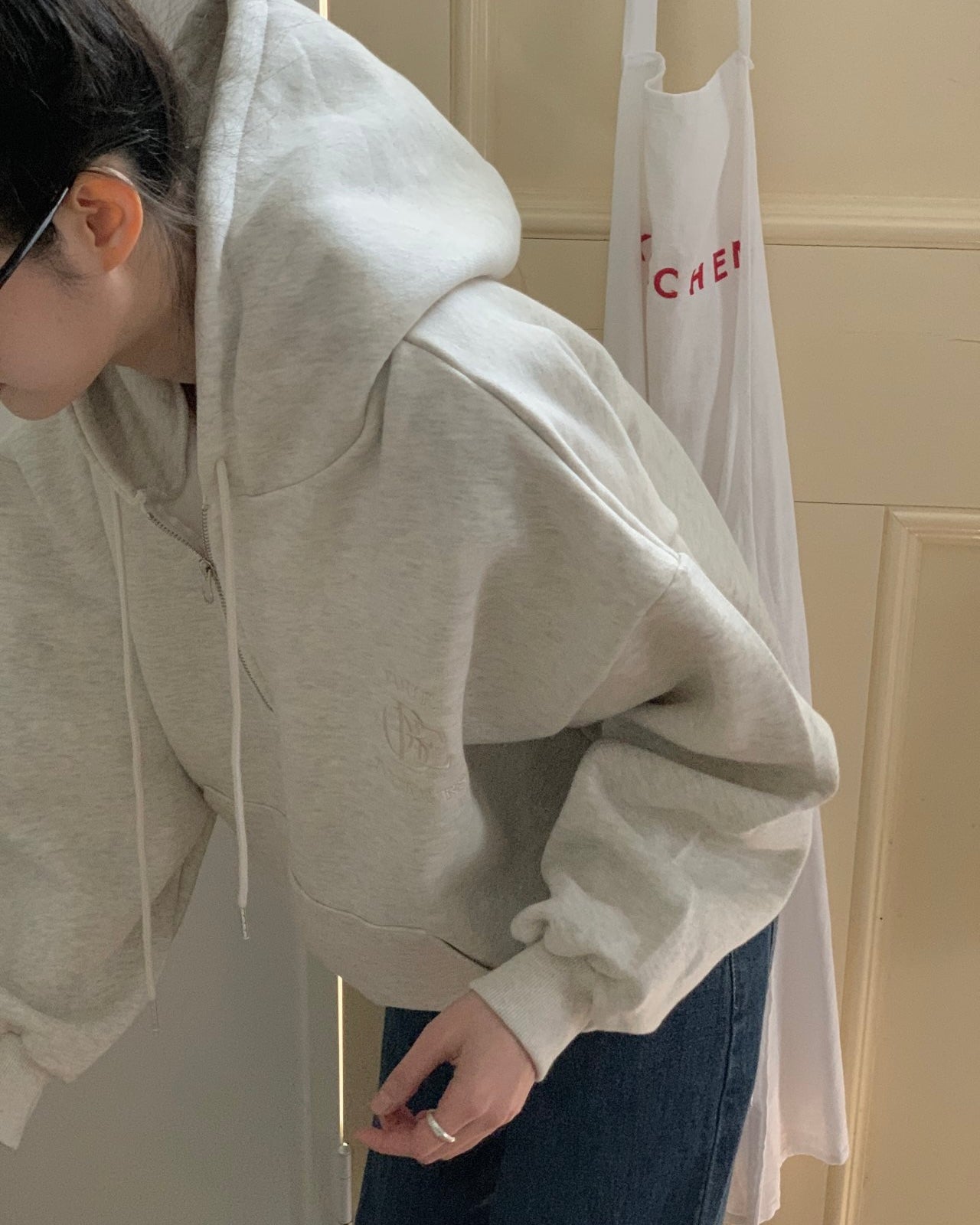 Fleece Lined Pour Toujours Hoodie