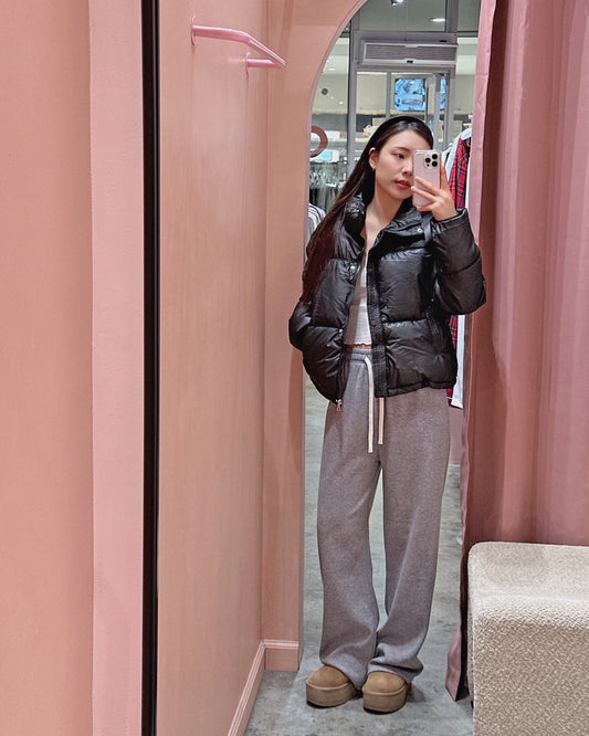 Fuzzy Velvet Lined Sweatpants