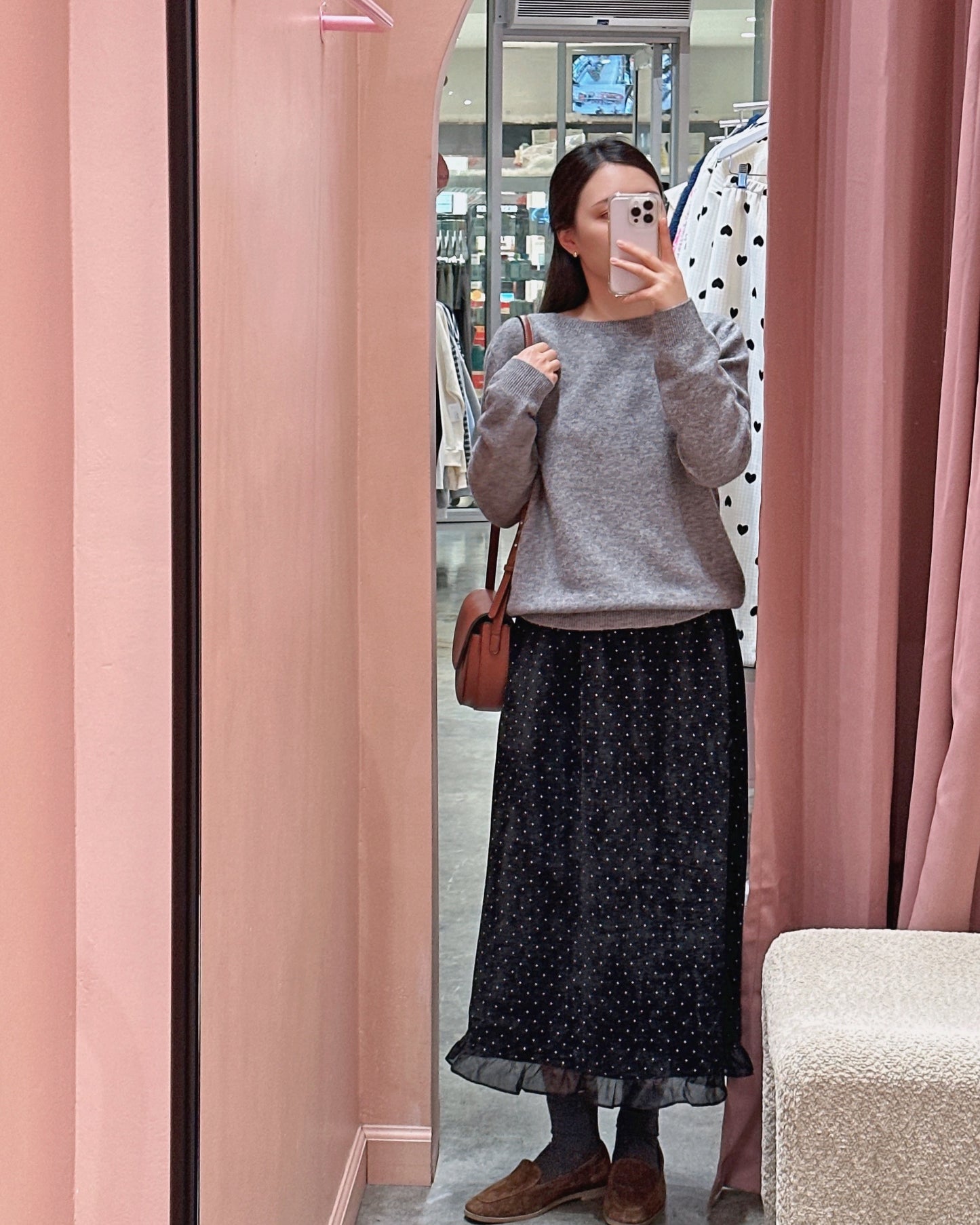 Spring Wool Crewneck Knit