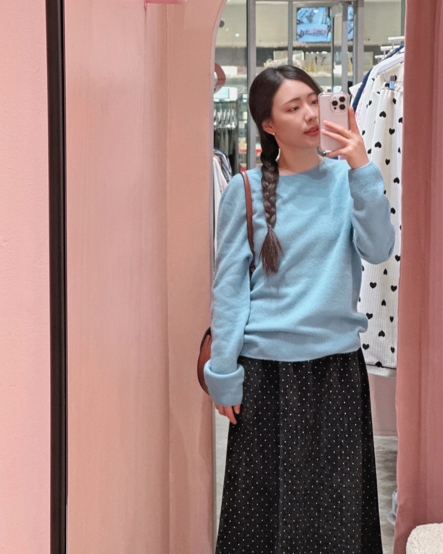 Spring Wool Crewneck Knit