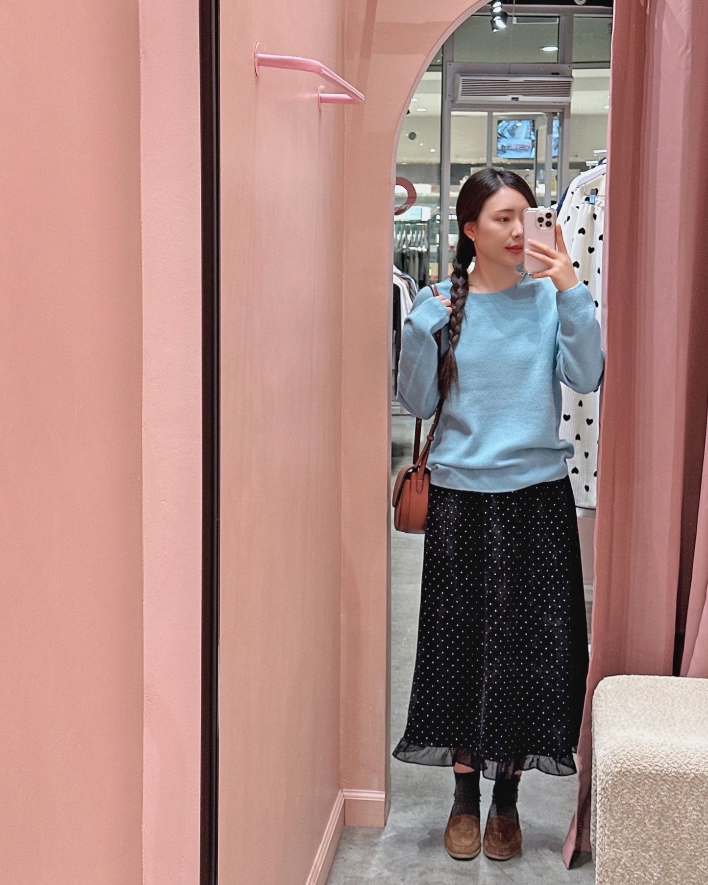 Spring Wool Crewneck Knit