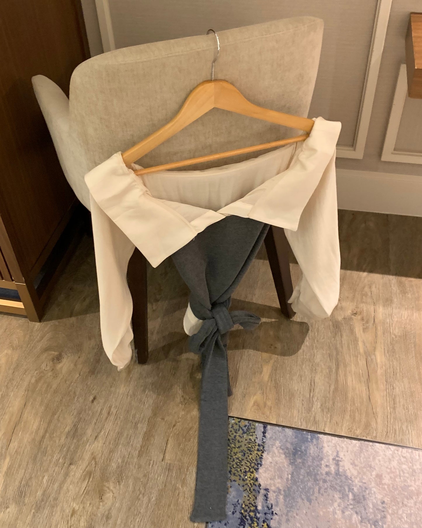 Sheer Bustier Blouse