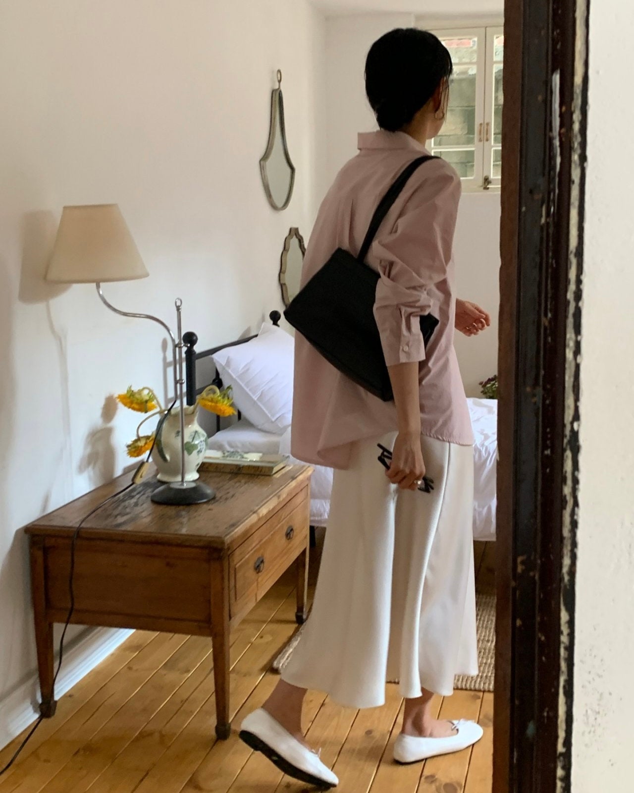 Minimal Pocket Cotton Shirt