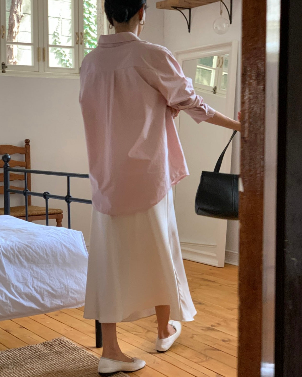 Minimal Pocket Cotton Shirt