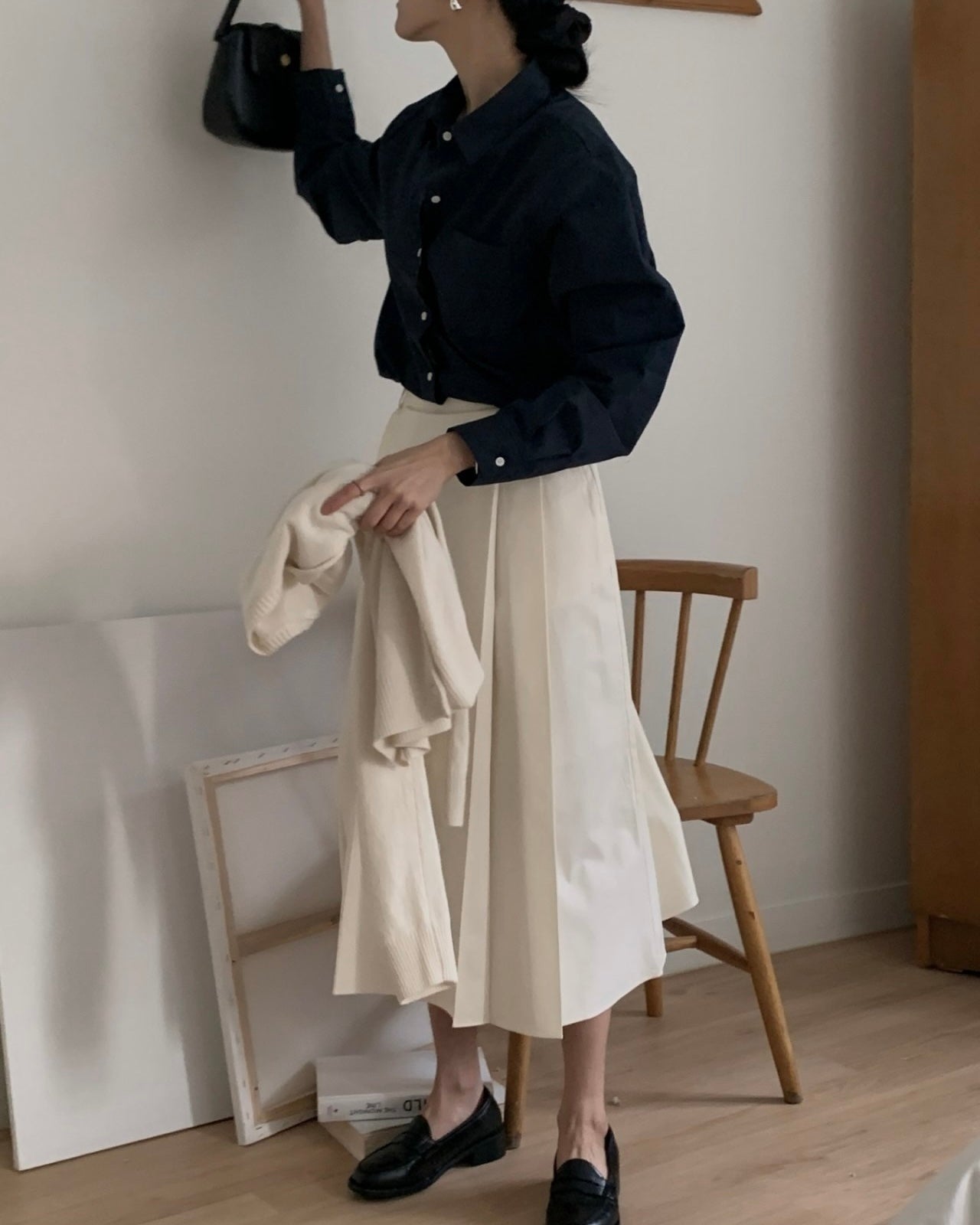 Minimal Pocket Cotton Shirt