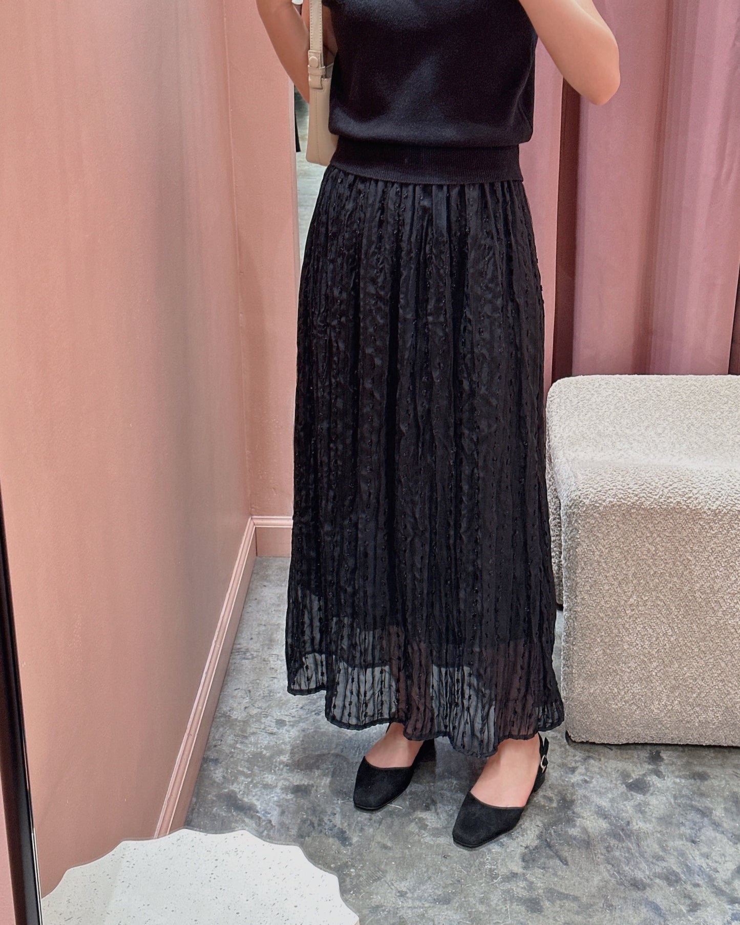 Luminous Petal Skirt