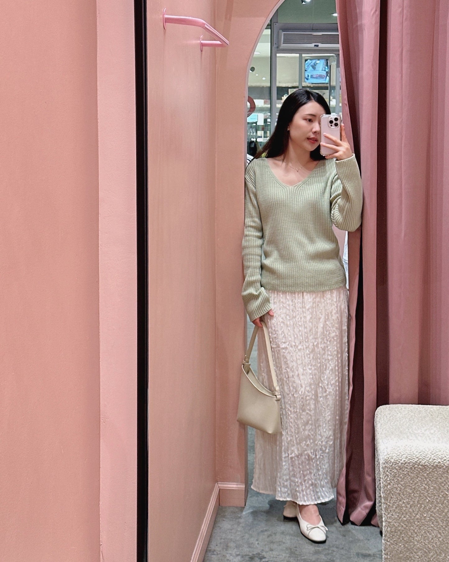 Luminous Petal Skirt