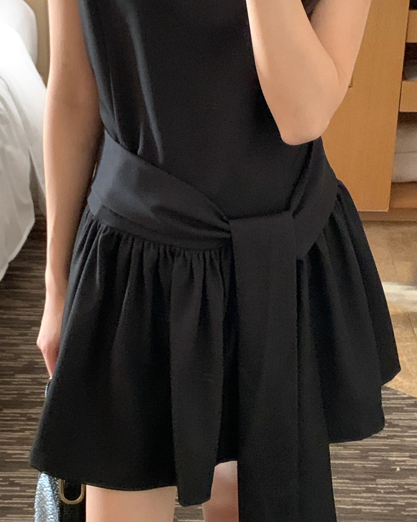 Bold Sash Mini Dress