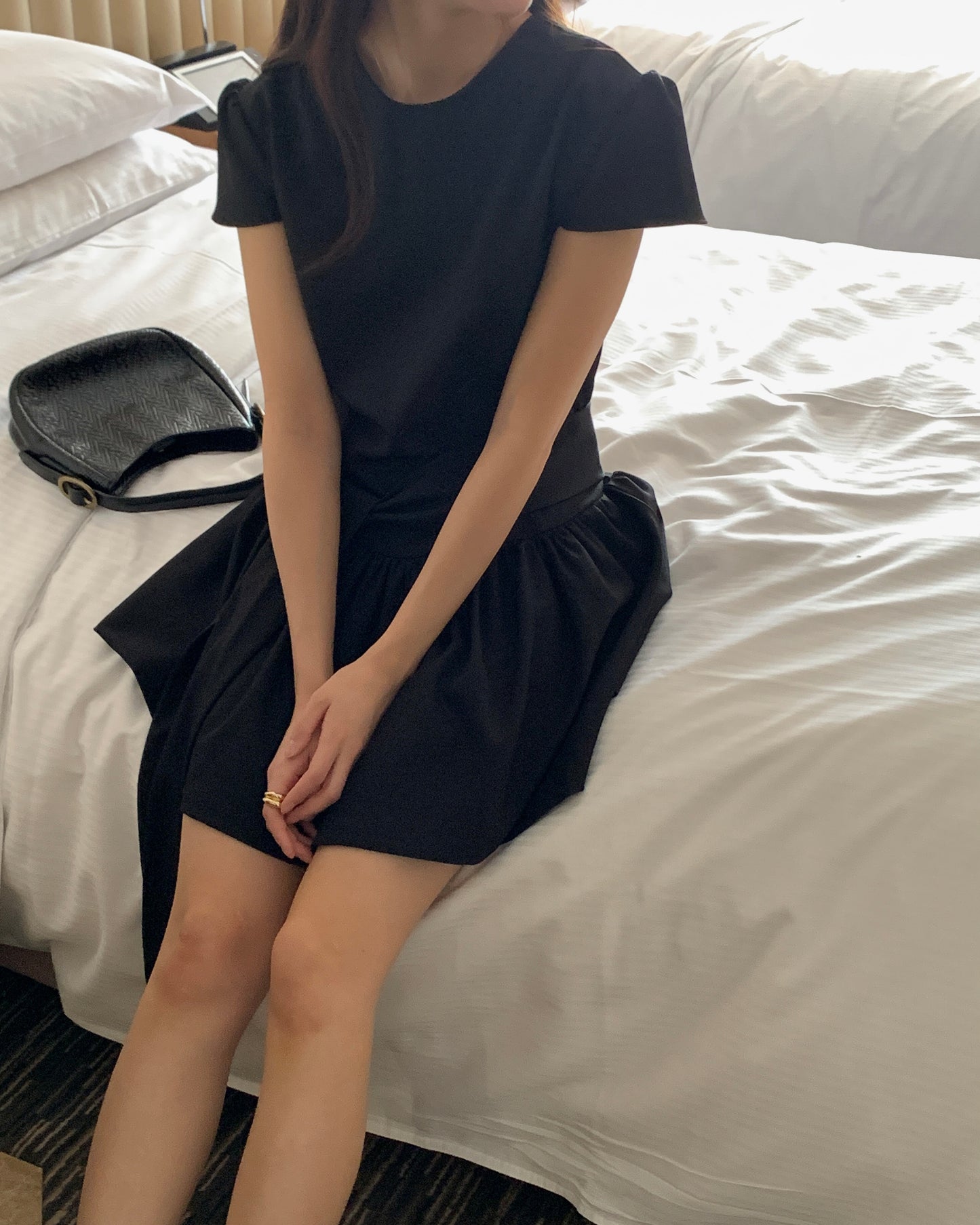 Bold Sash Mini Dress