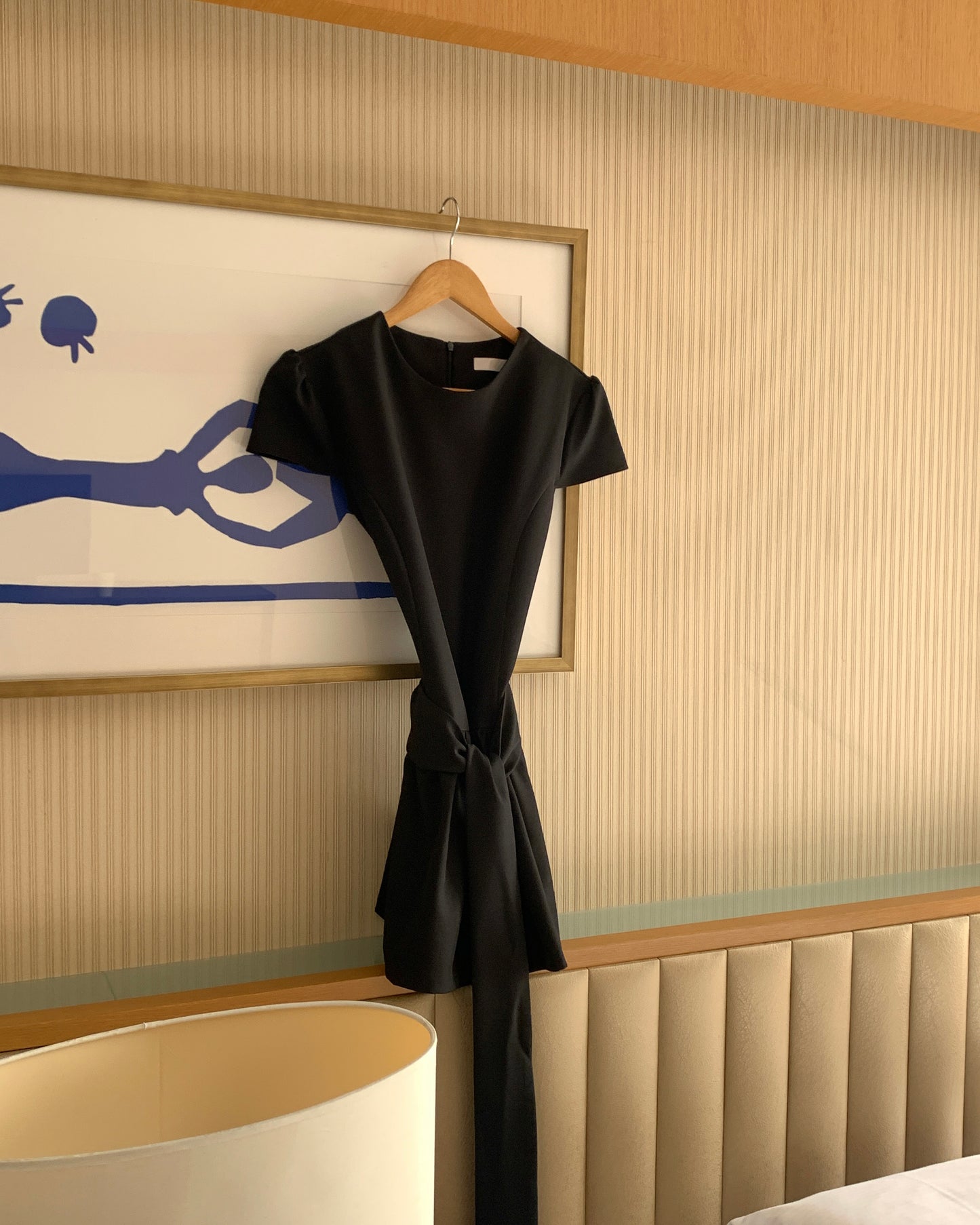 Bold Sash Mini Dress