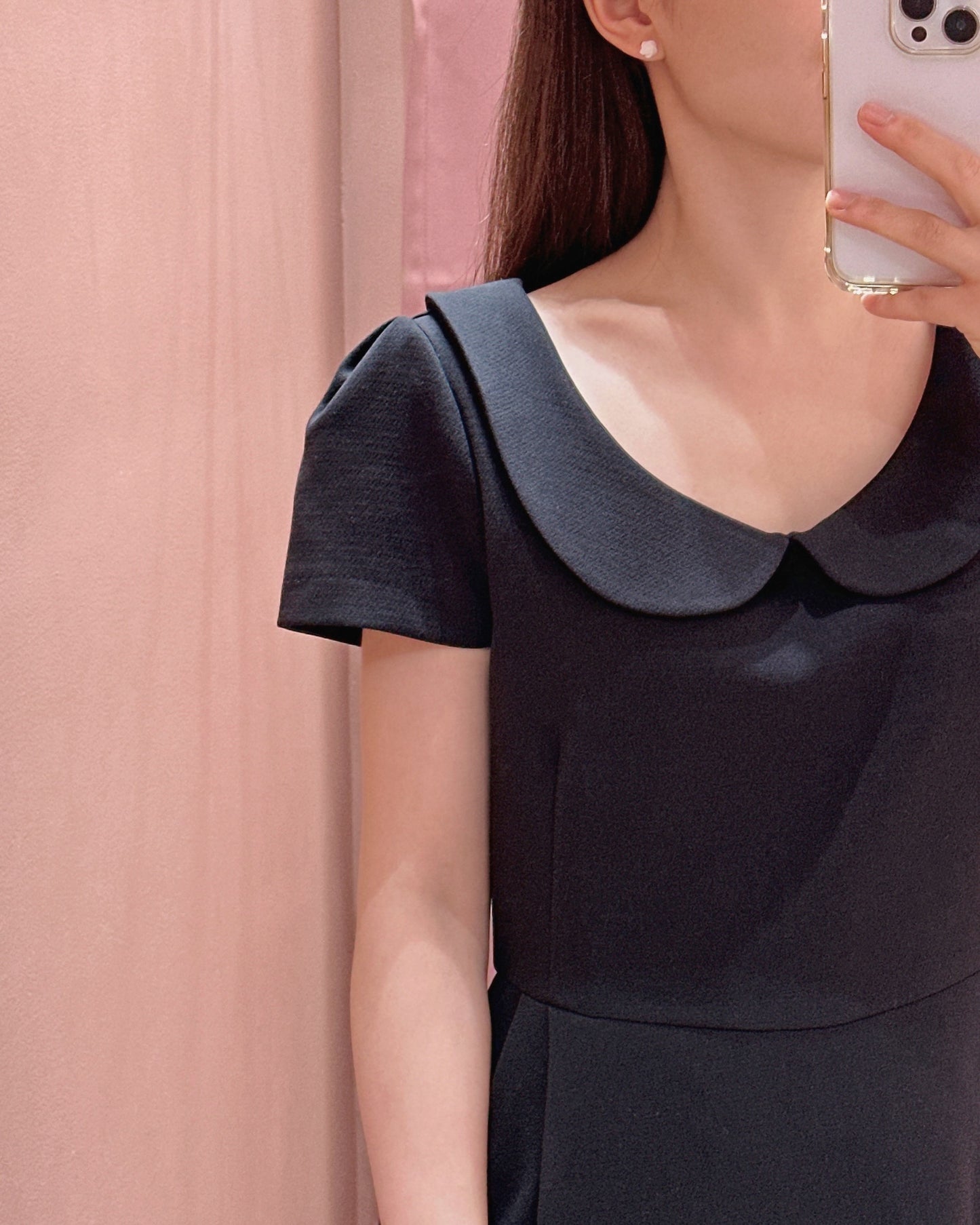 Doll Collar Mini Dress