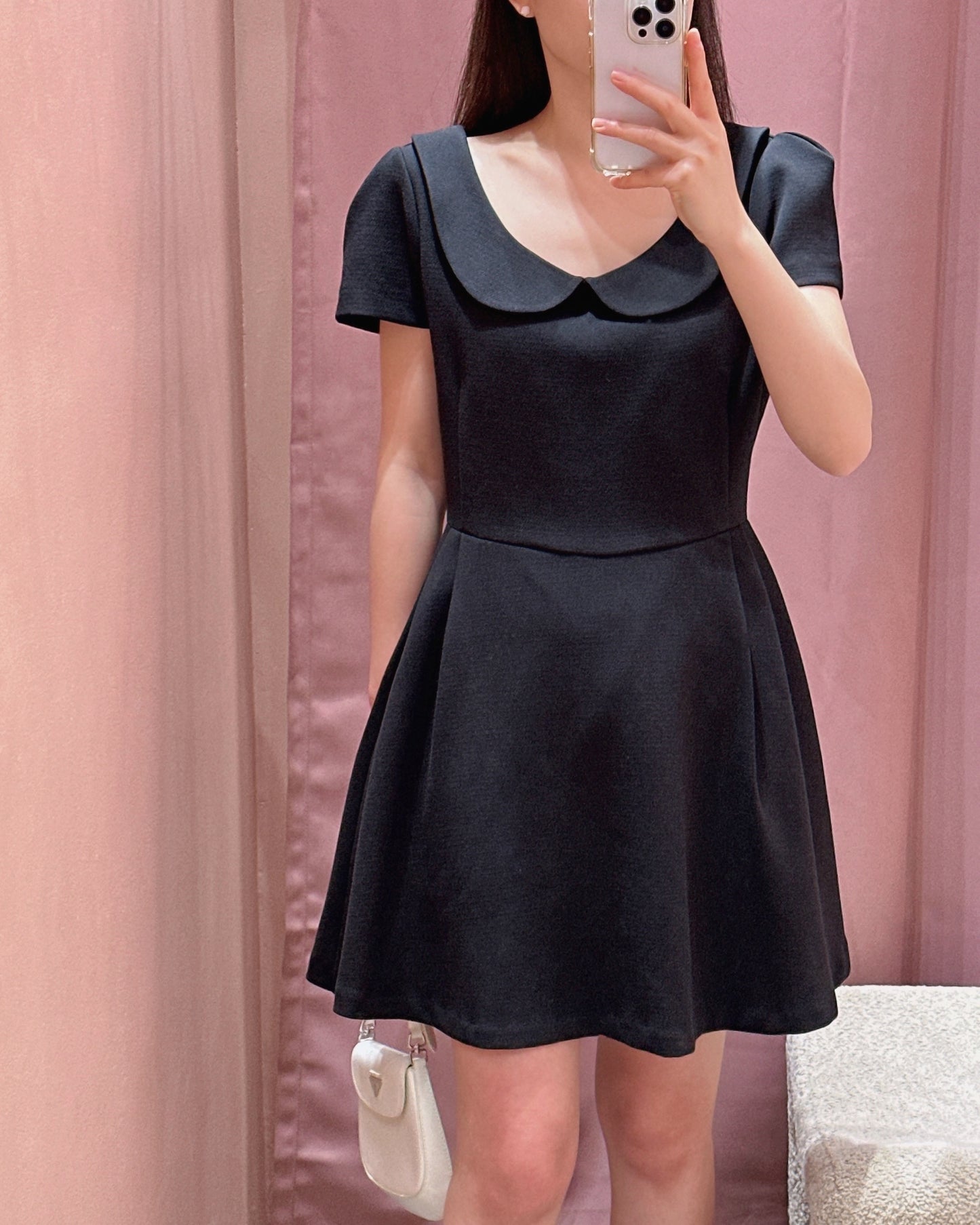 Doll Collar Mini Dress