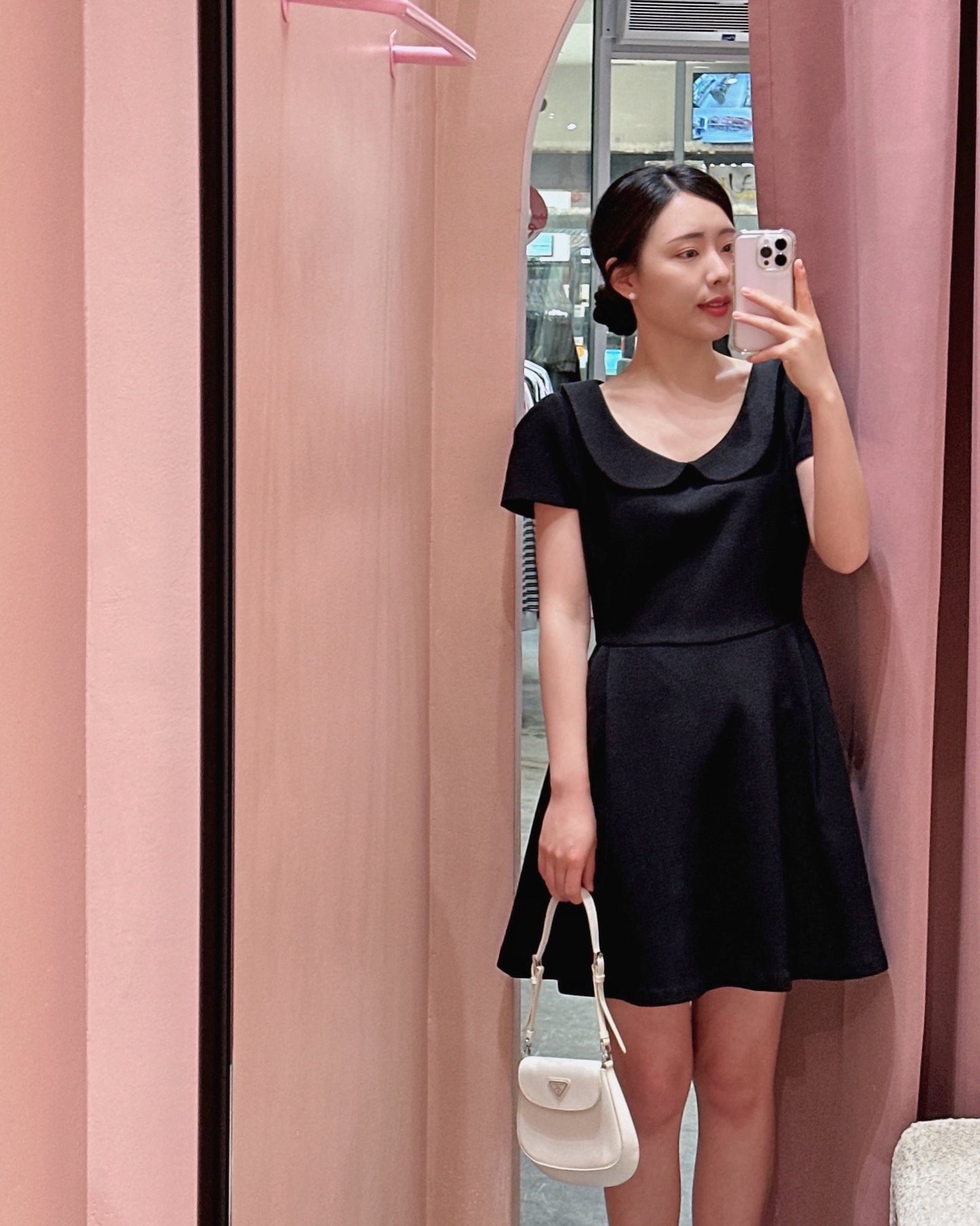 Doll Collar Mini Dress