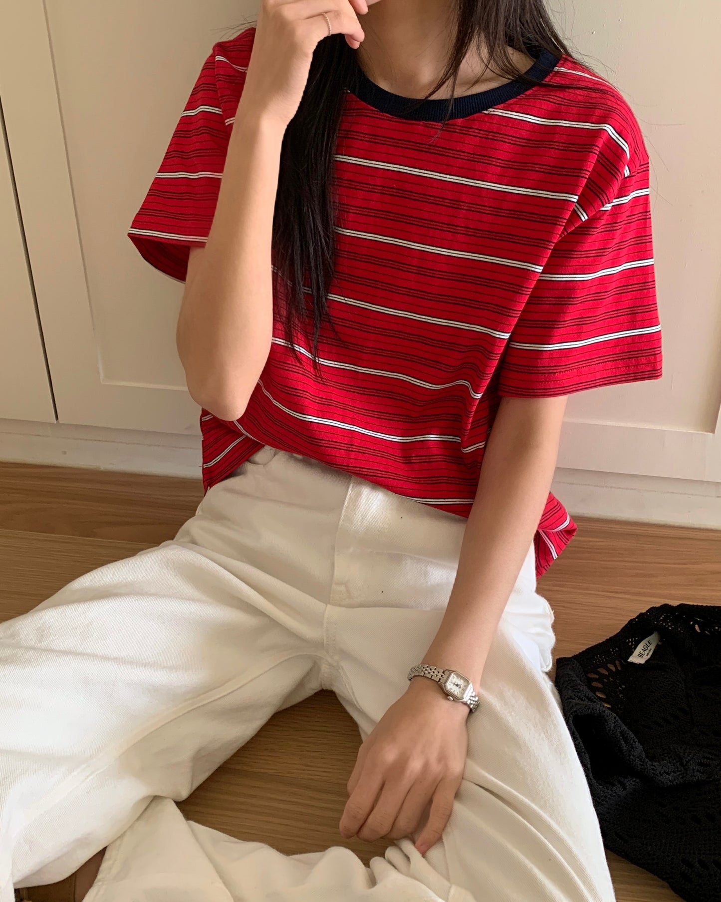 Striped Short Sleeve Tee