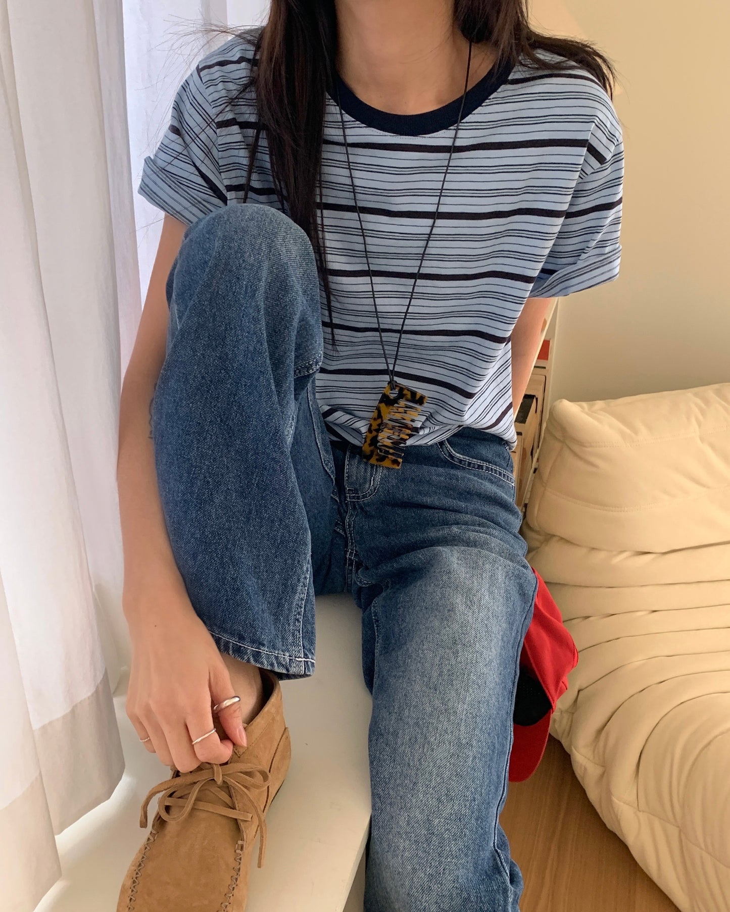 Striped Short Sleeve Tee