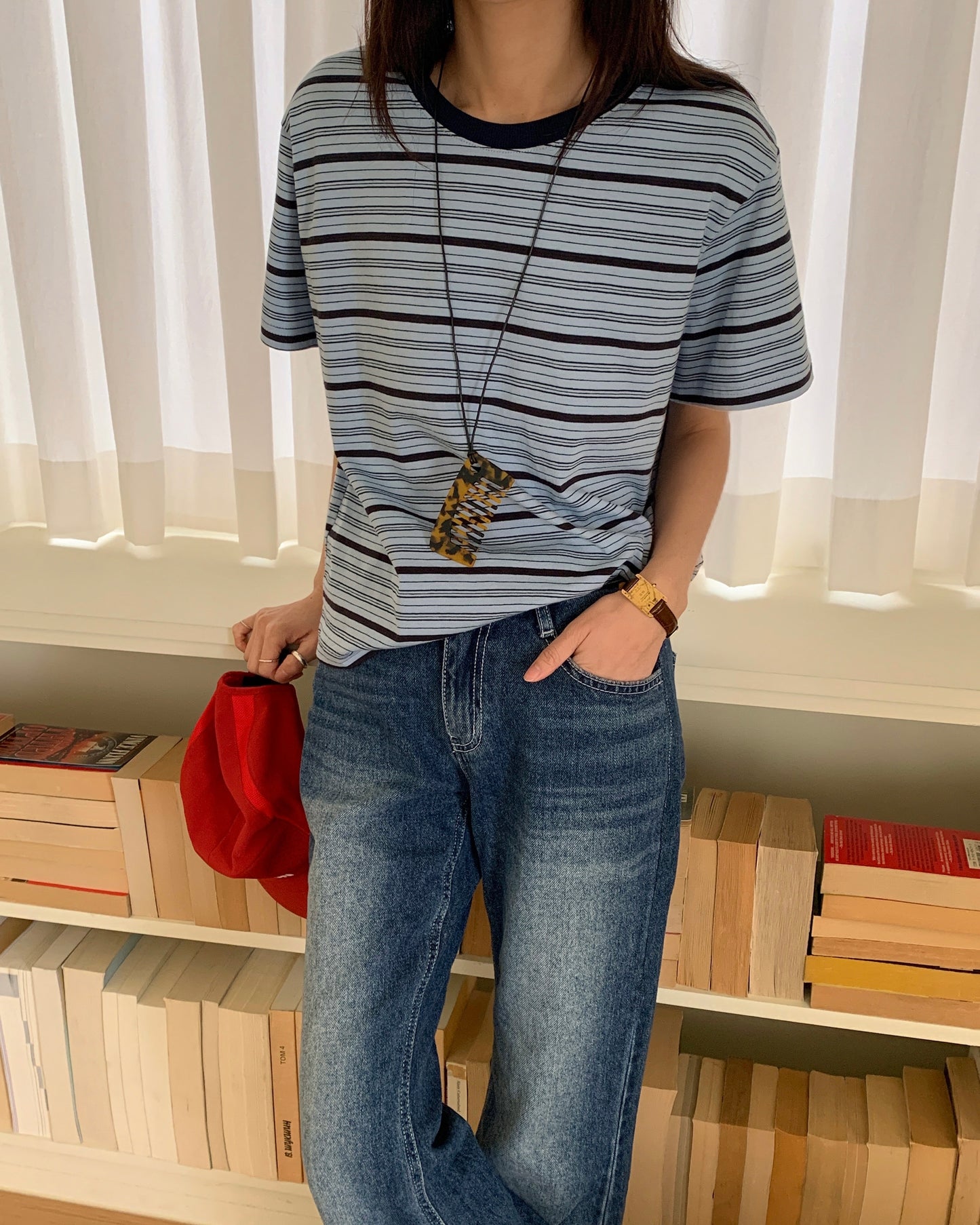 Striped Short Sleeve Tee