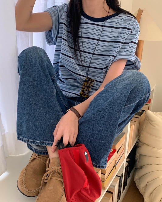 Striped Short Sleeve Tee