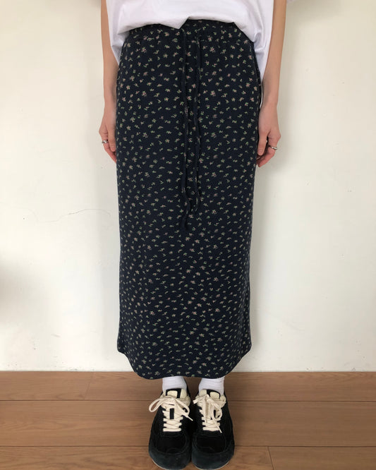 Ditsy Floral Knit Skirt