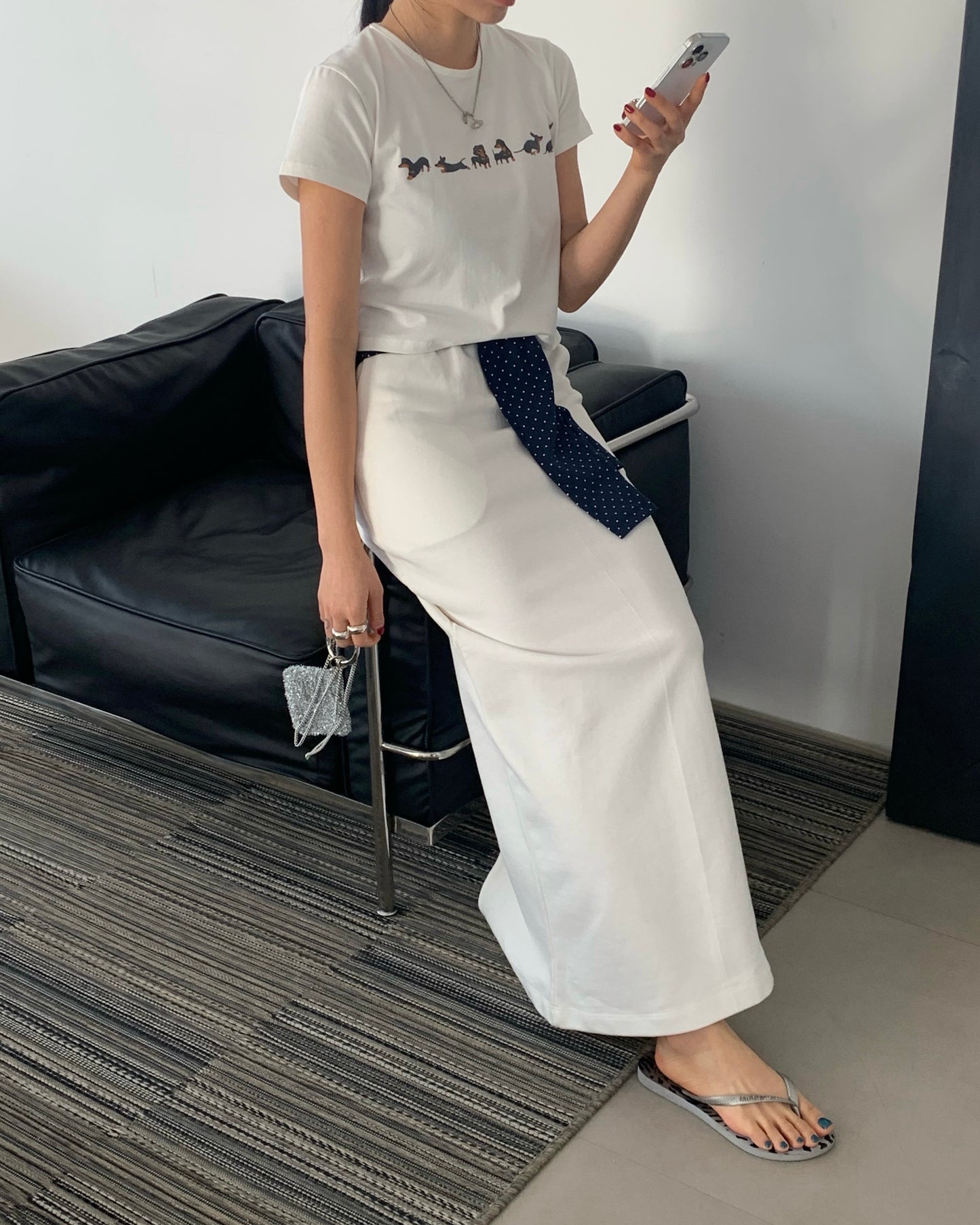 Dachshund Parade Crop Tee