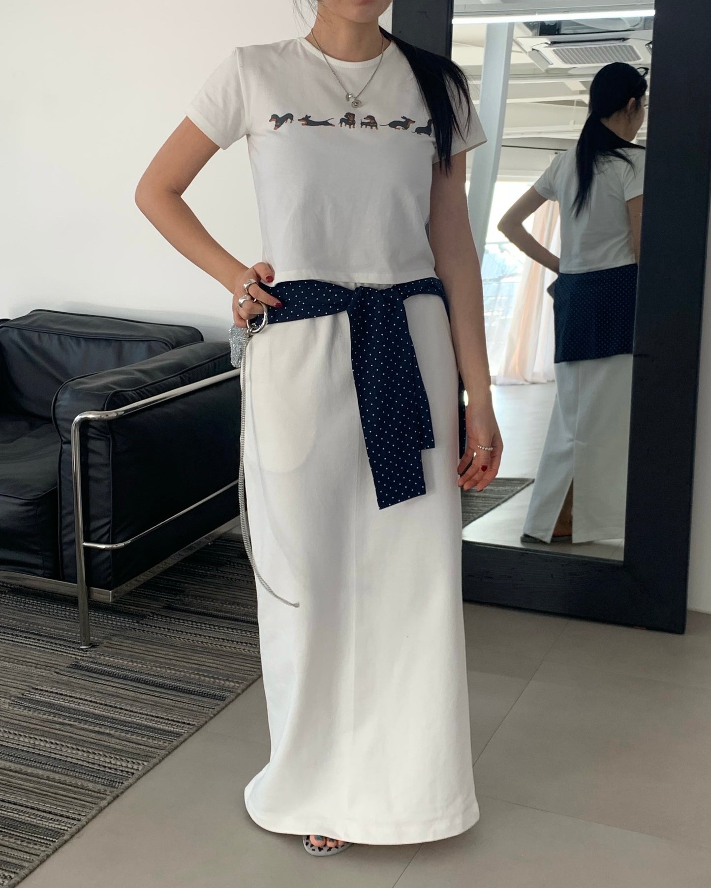 Dachshund Parade Crop Tee