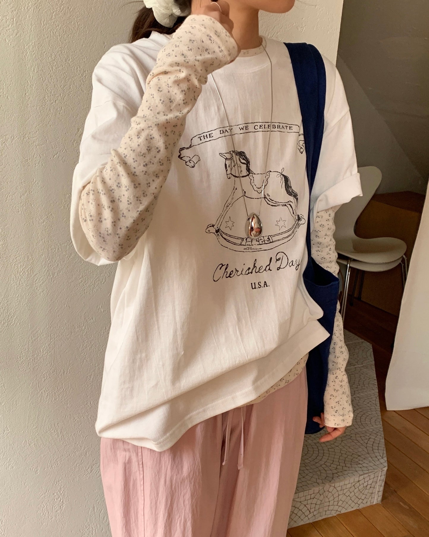 Cherished Rocking Horse Tee