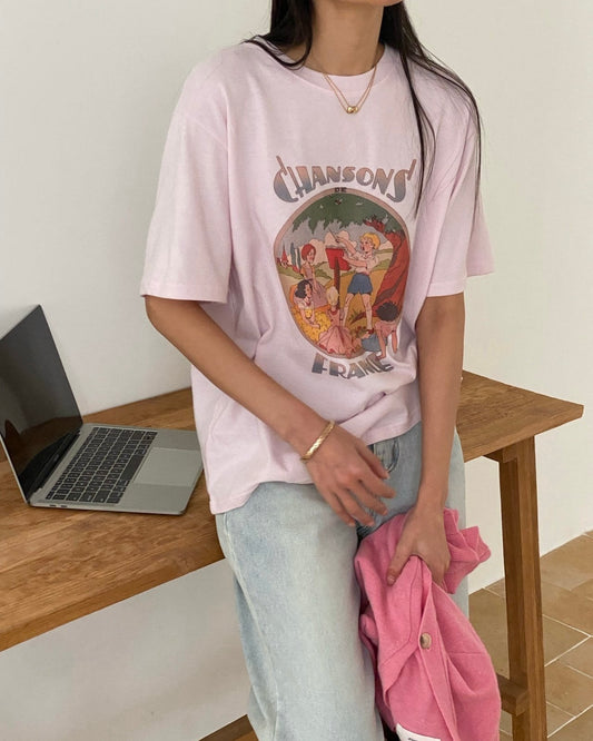French Chanson Graphic Tee