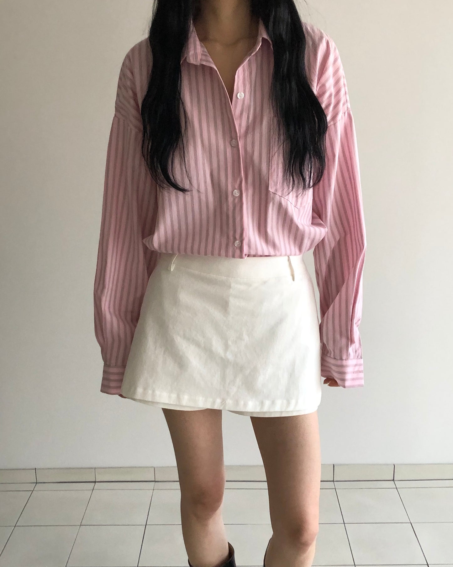 Cotton Mini Skort