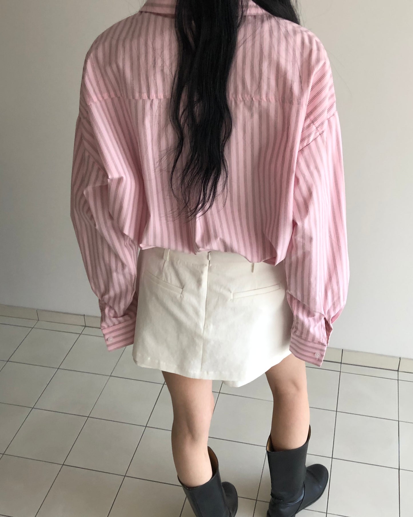 Cotton Mini Skort