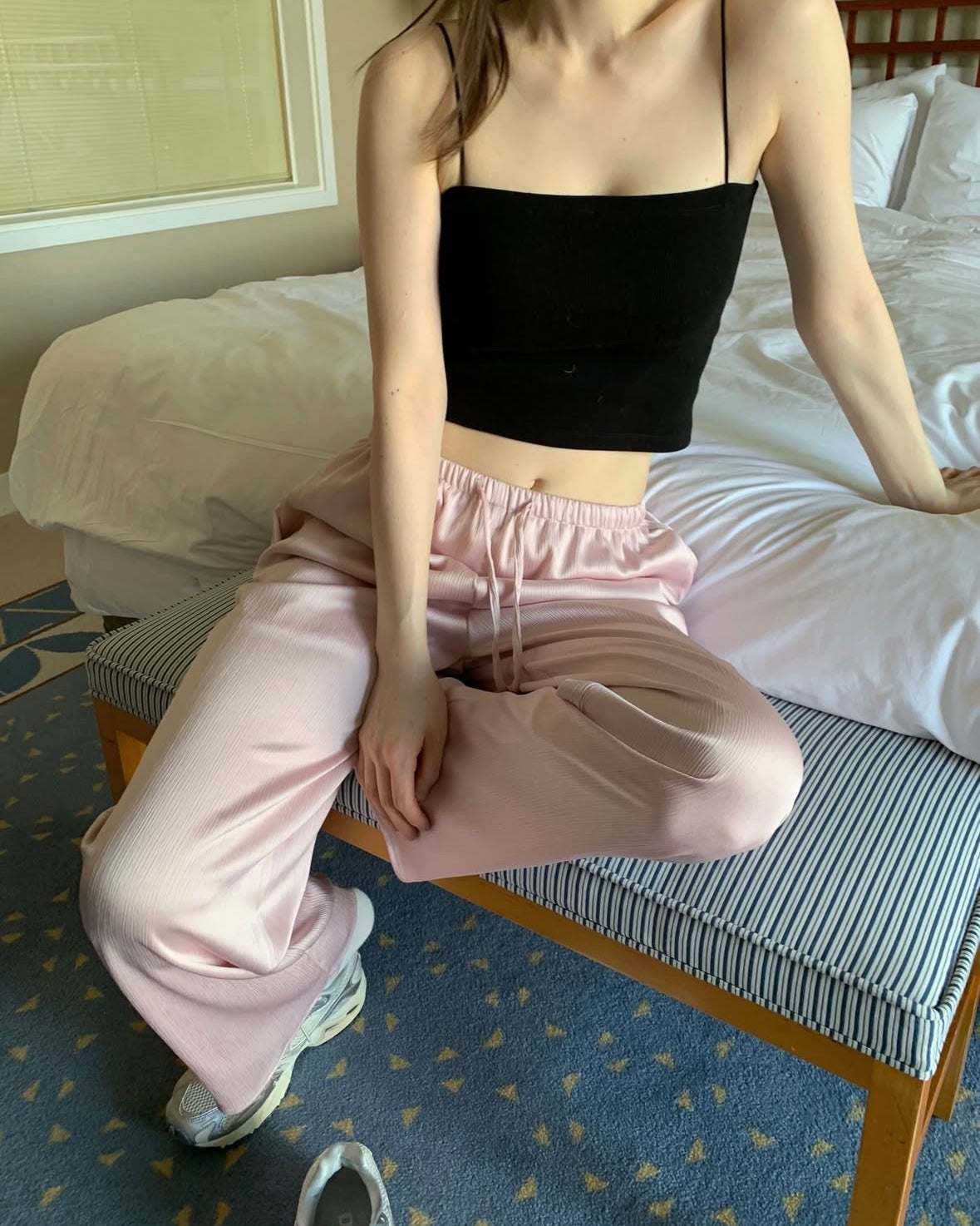 Silky Crinkle Lounge Pants