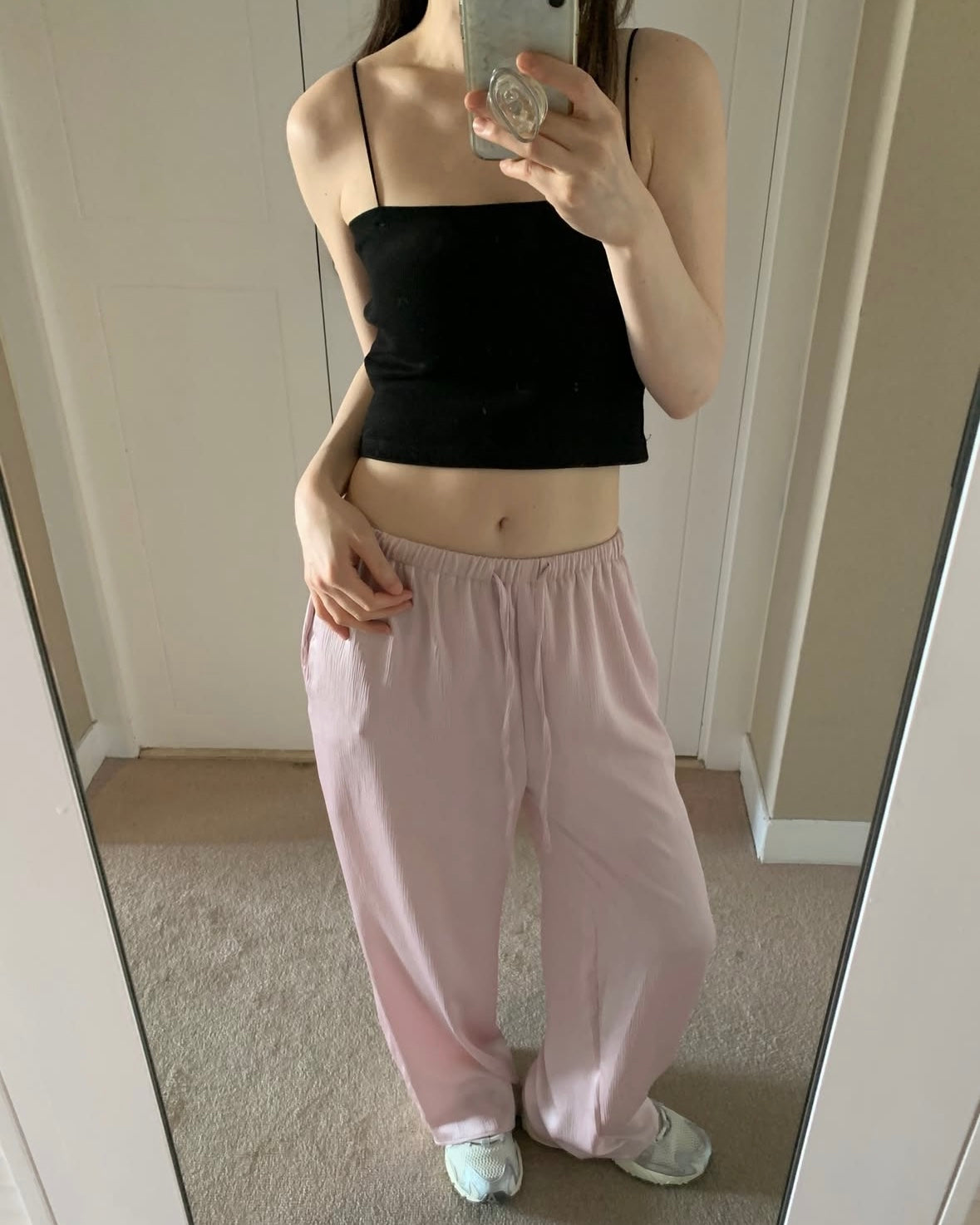 Silky Crinkle Lounge Pants