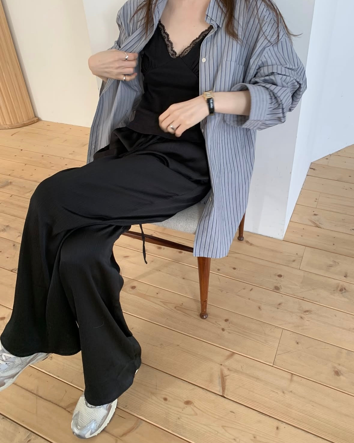 Silky Crinkle Lounge Pants