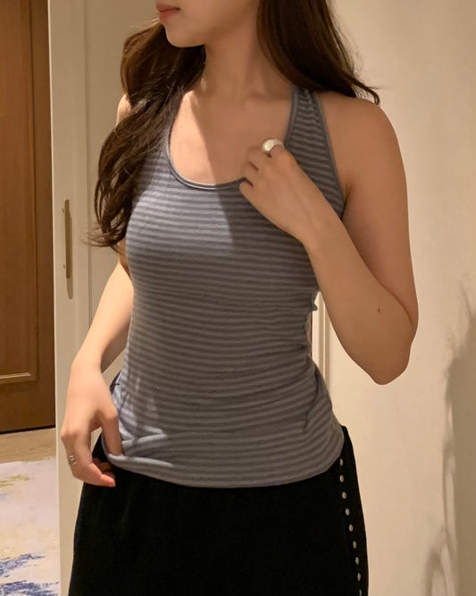 Striped Halter Top