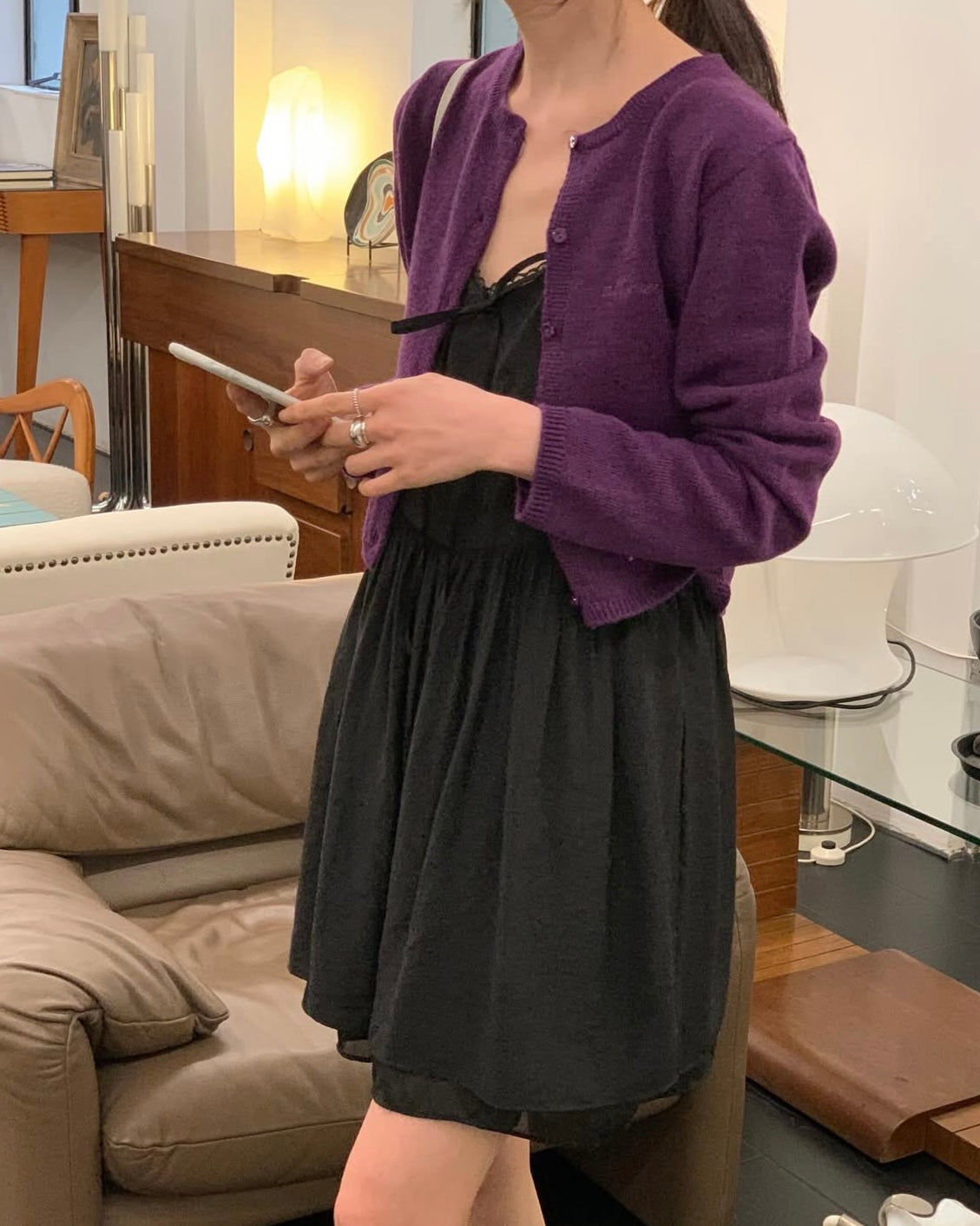 Sheer Layered Slip Dress