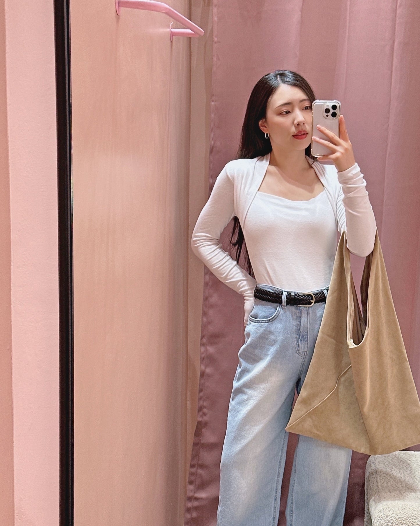 Halter Neck Long Sleeve Top