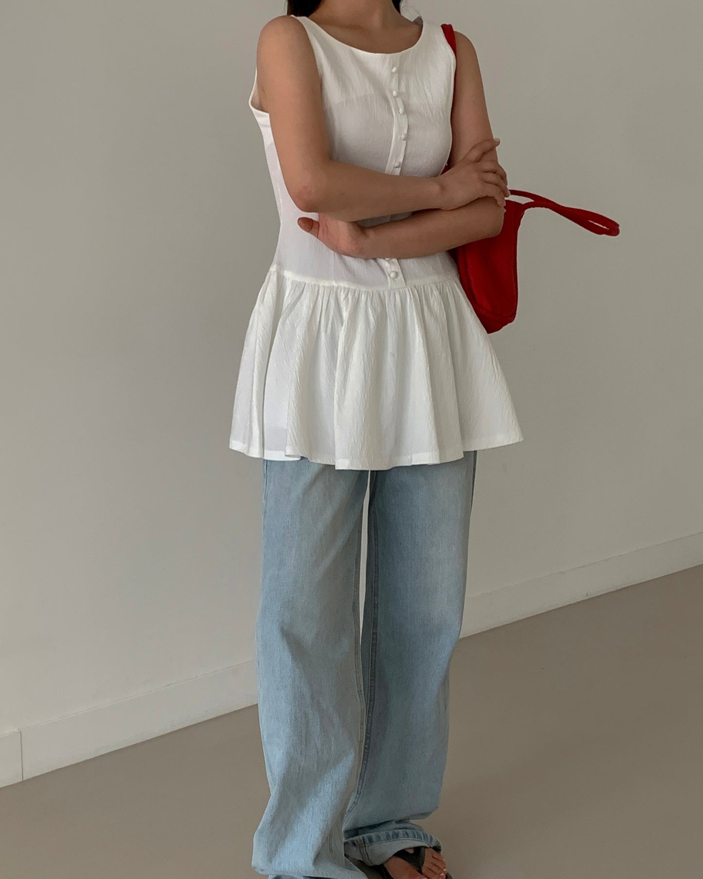 Jacquard Peplum Mini Dress