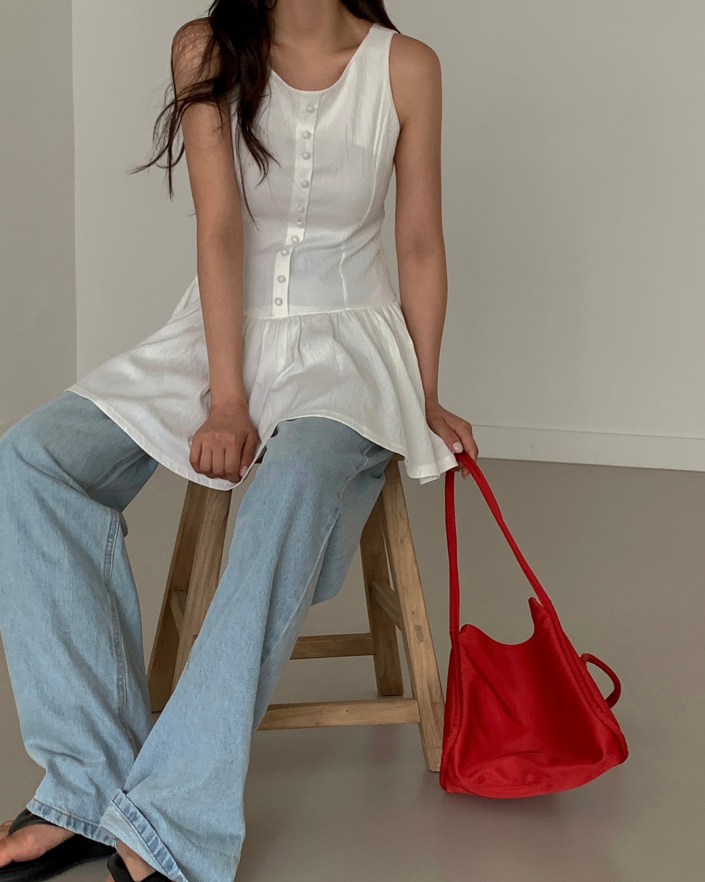 Jacquard Peplum Mini Dress